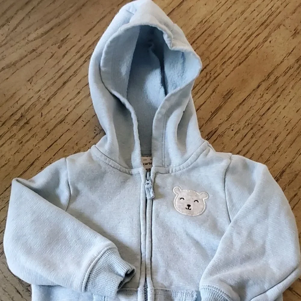 18 months boys hooded Jacket and pants.